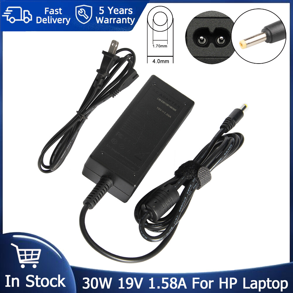 Ac Adapter Charger for HP Mini 210-1000 210-1010NR 210-1076NR 210-2145DX Laptop