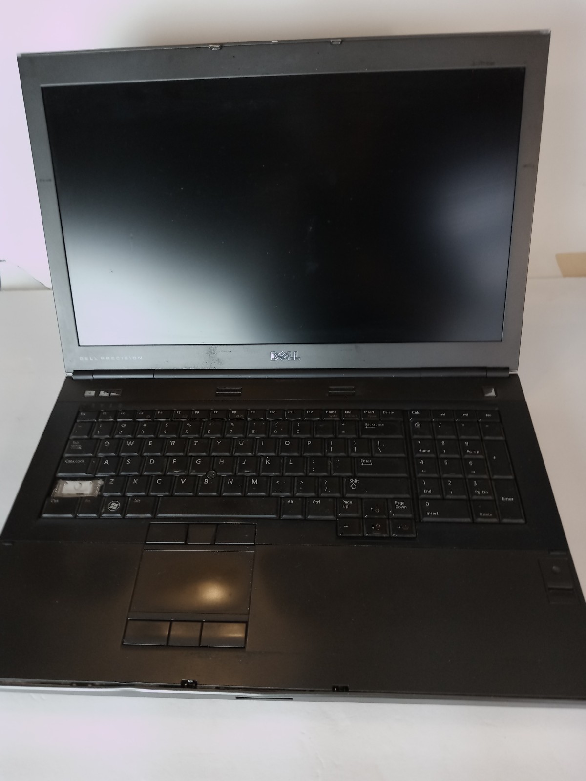 Dell Precision M6600 Laptop i7-2640M 2.8GHz firepro 4GB RAM No HDD No AC