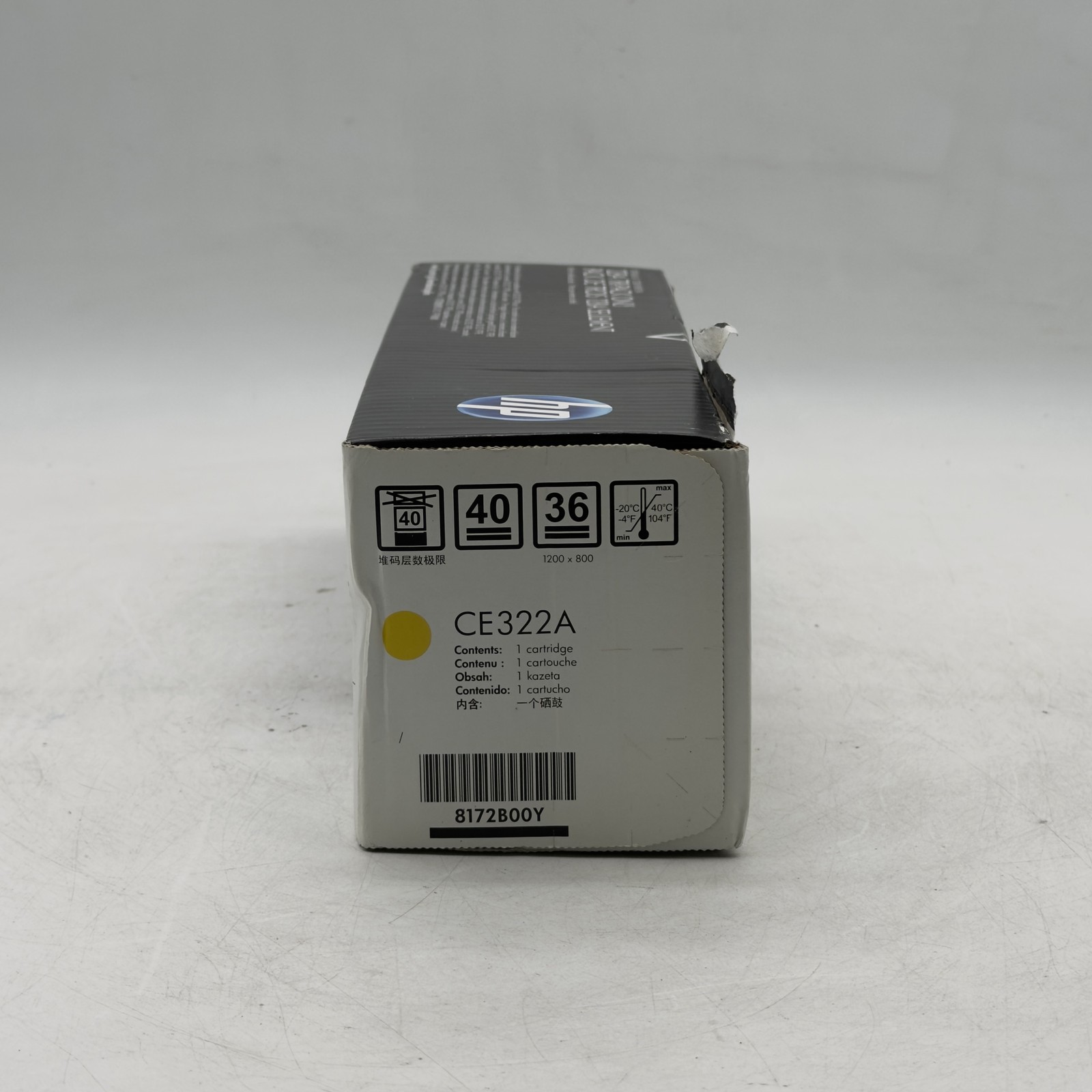 HP CE322A 128A Yellow Original LaserJet Toner Sealed New