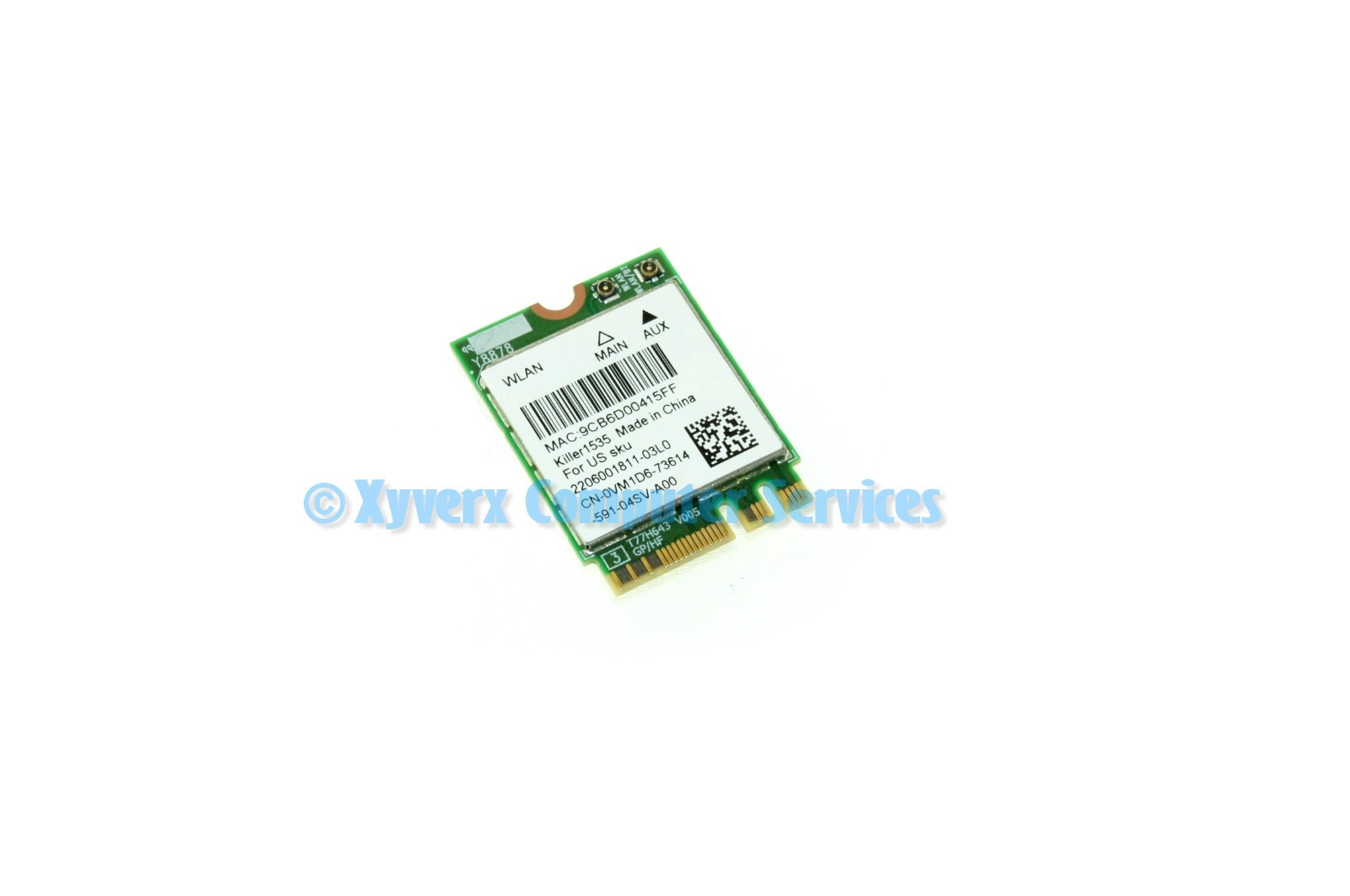 VM1D6 QCNFA364A OEM DELL WIRELESS BLUETOOTH CARD KILLER XPS 15 9550 P56F (CB77)