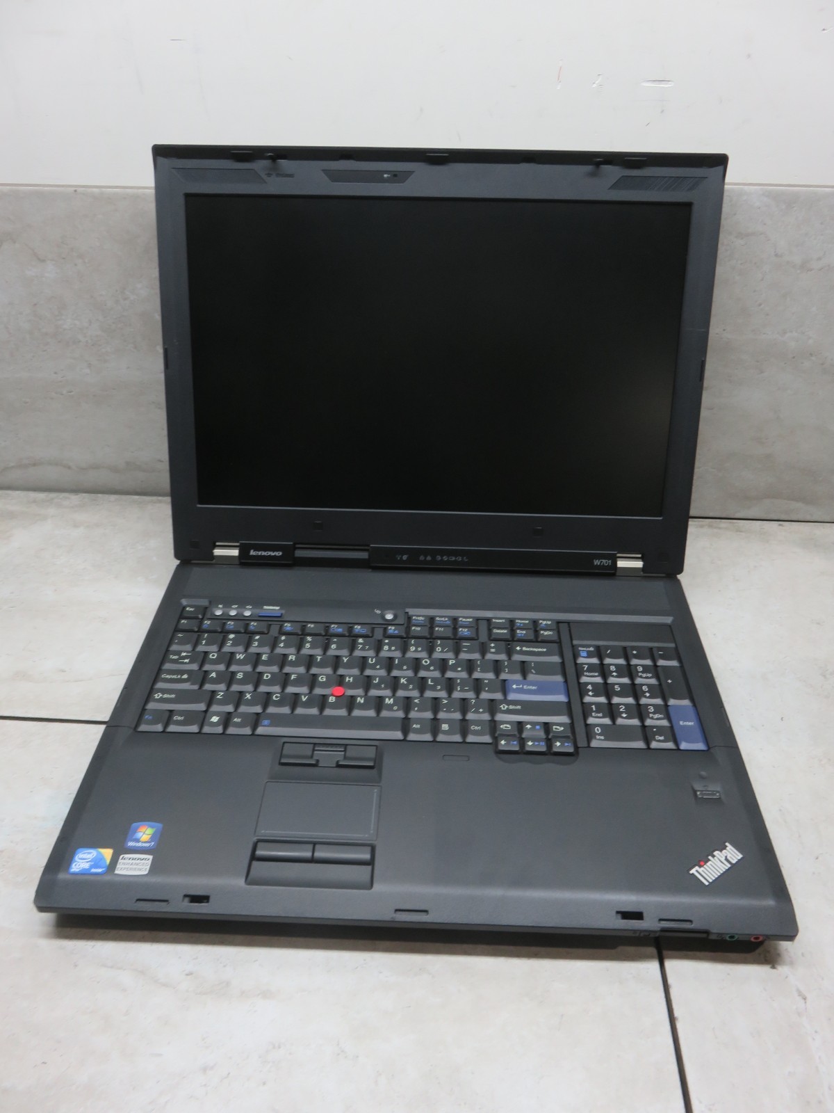 Lenovo ThinkPad W701 Intel Core i7-Q720 1.6GHz 2GB NO HDD -  BOOT TO BIOS