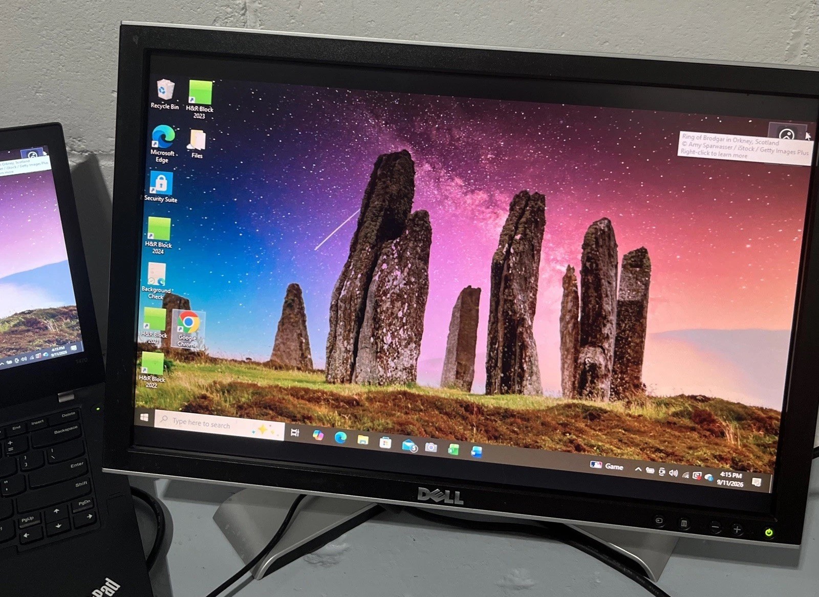 Dell Ultrasharp 20" Widescreen 2009Wt LCD Monitor Silver 1680x1050