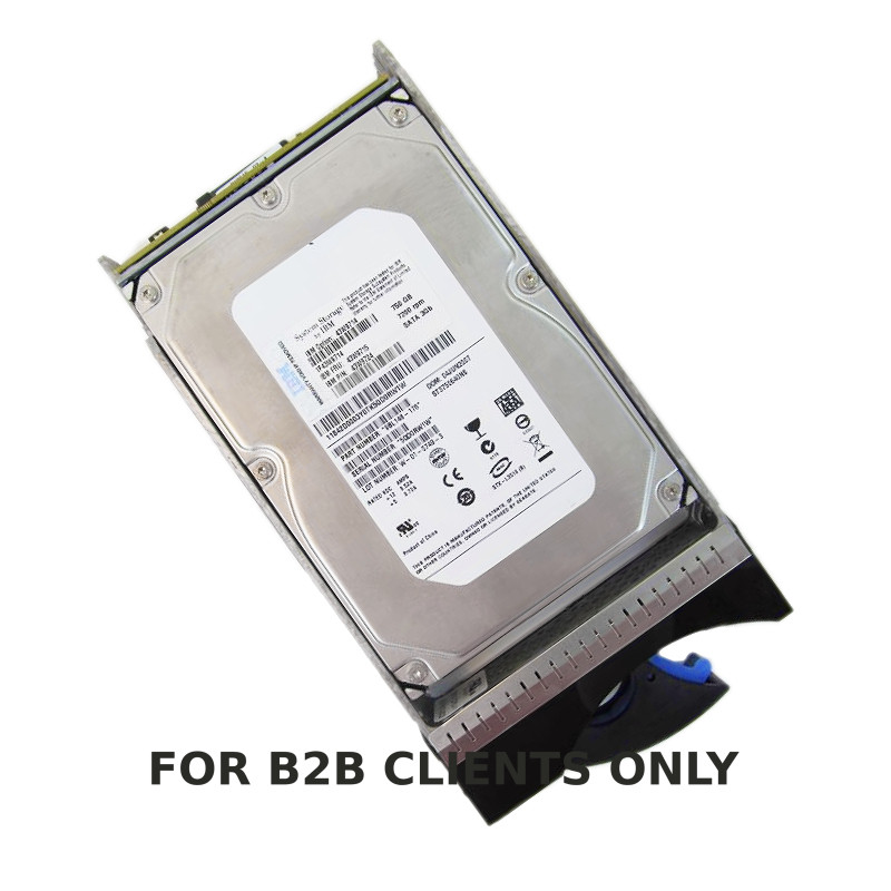 43W9715 IBM HDD 750GB 7.2K 3G SATA 3.5 LFF