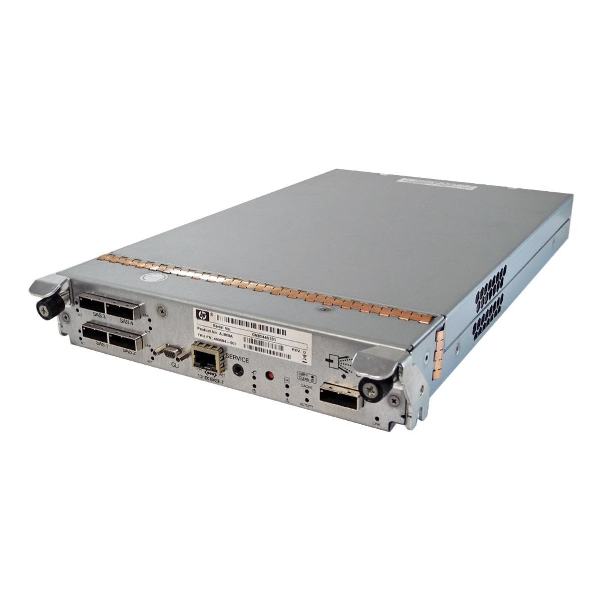 HP StorageWorks Controller PN AJ798A SP# 490092-001 for MSA2300sa Storage
