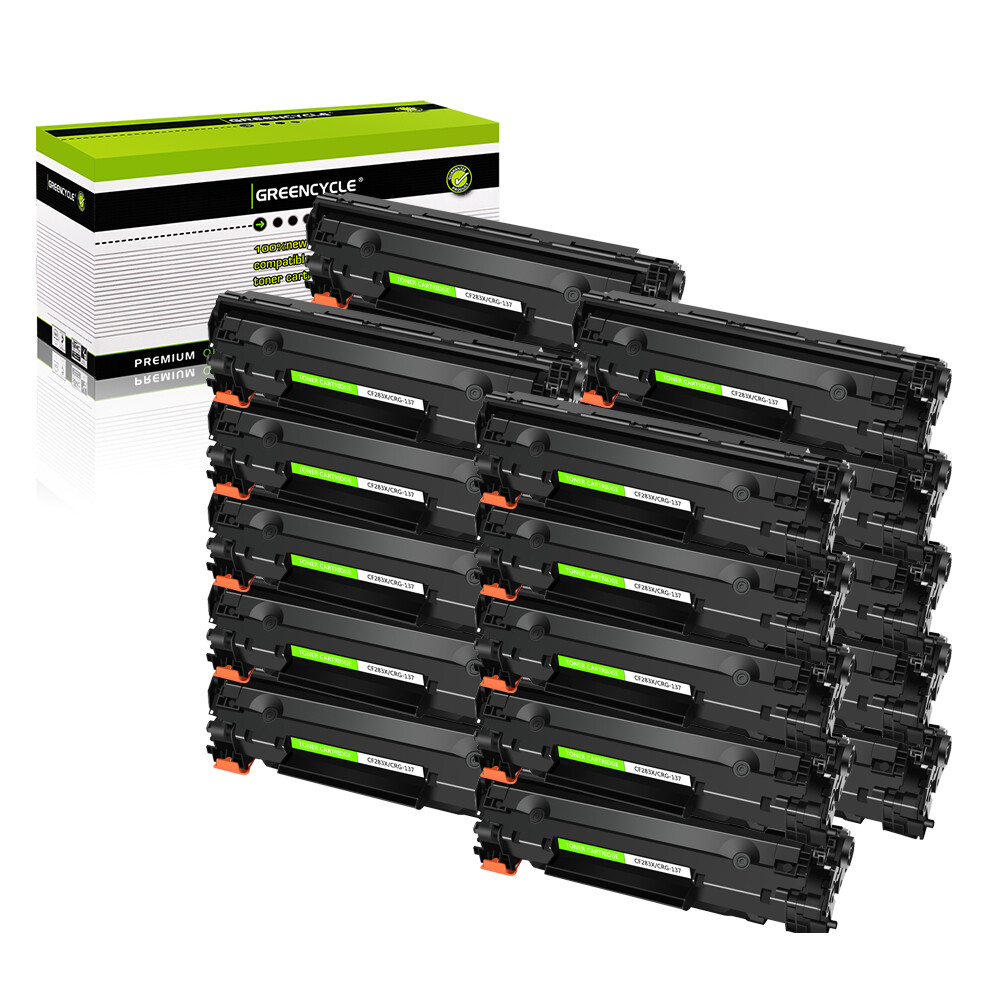20PK CF283X 83X Toner Compatible with HP LaserJet Pro M201 M201dw M225dn M225dw