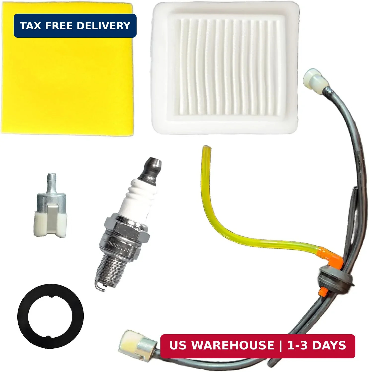 SRM 2620 Air Filter Fuel Line Tune up Kit for Echo SRM-2620 SRM-2620T PB-2620 BR