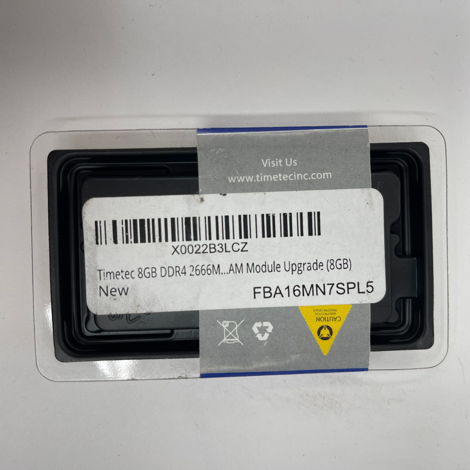 Timetec 8GB DDR4 2666MHz PC4-21300 SO-DIMM Laptop Memory RAM Module New Sealed