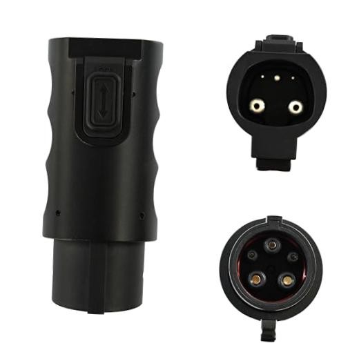 Adapter to Convert Level 1 and Level 2 Tesla NACS EV Chargers to Fit J1772 EV