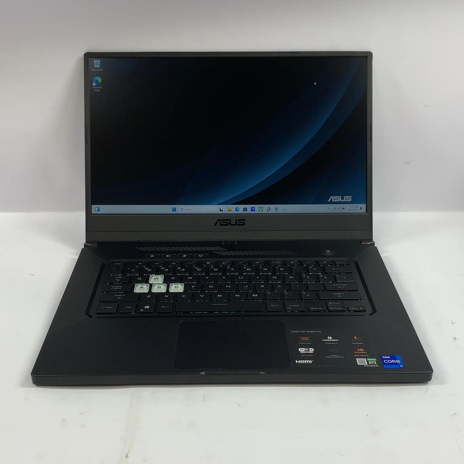 Asus TUF Dash F15 FX516PM 15.6" i7-11370H 16GB RAM 512GB SSD GeForce RTX 3060