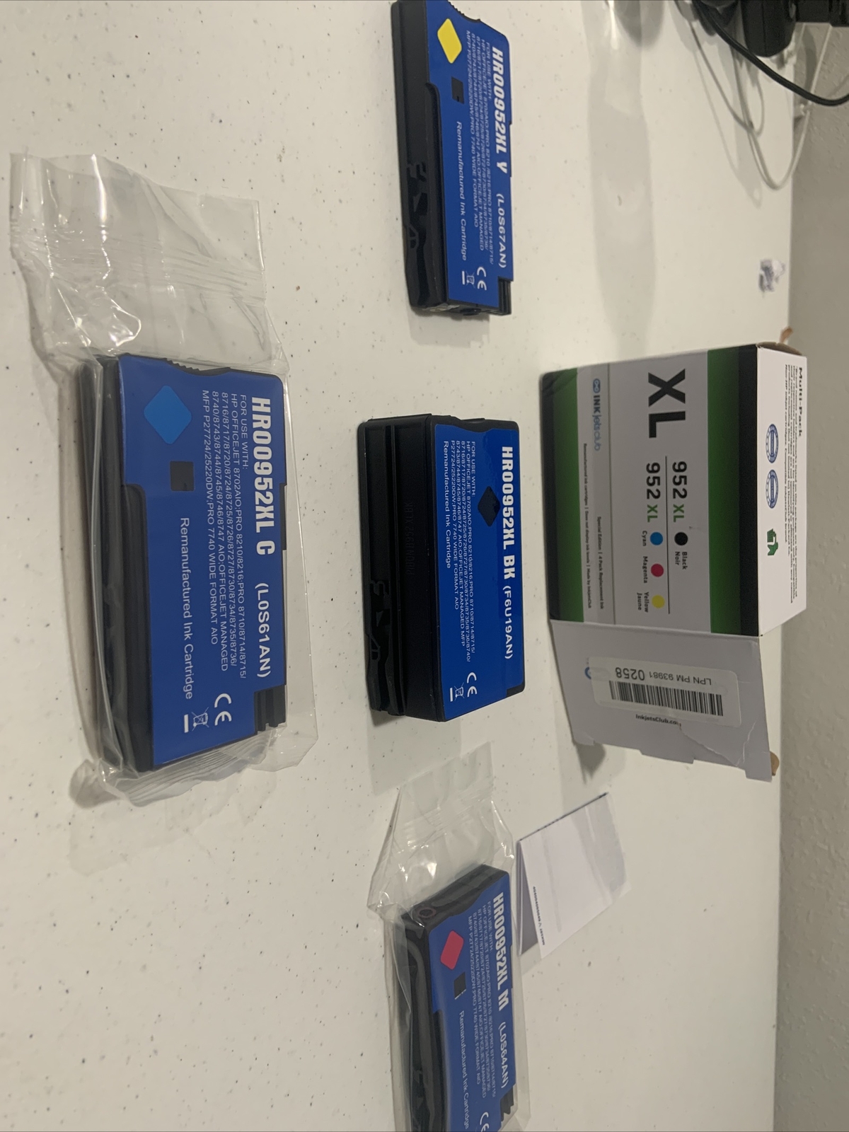 Valuetoner 952X Ink Cartridges for HP OfficeJet Pro 8710 - Value