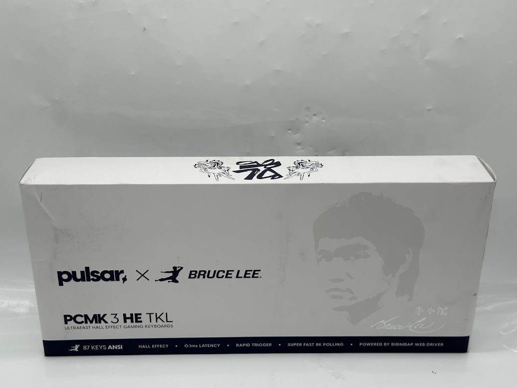 Pulsar PCMK3 HE 80% TKL Gaming Keyboard, Bruce Lee 85th Edition