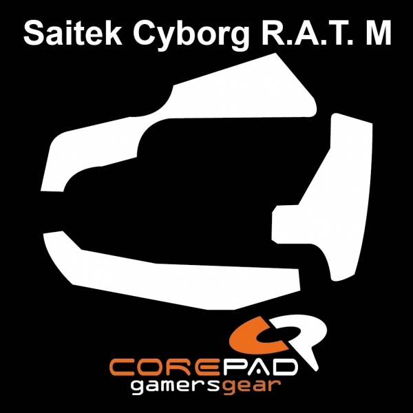 Corepad Skatez Saitek Cyborg R.A.T. M Mouse Feet Mouse Glider Hyperglides Teflon