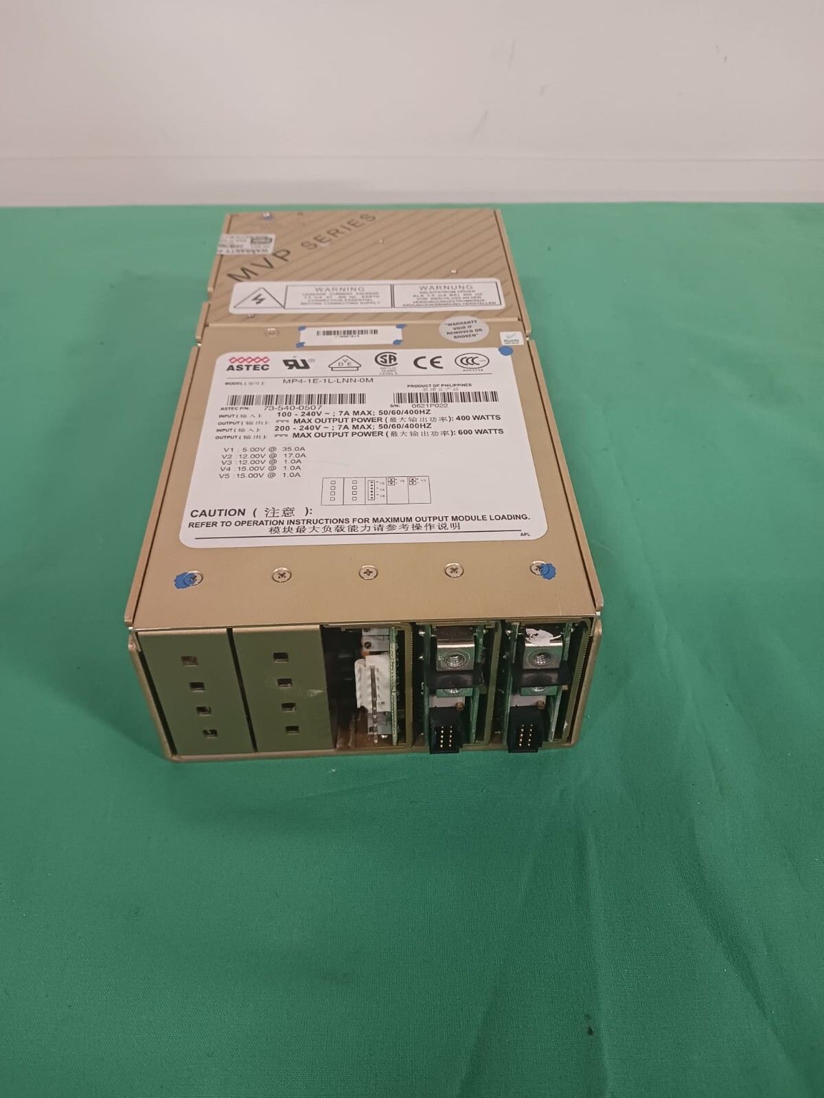 ASTEC MVP Series MP4-1E-1L-LNN-0M  Power Supply