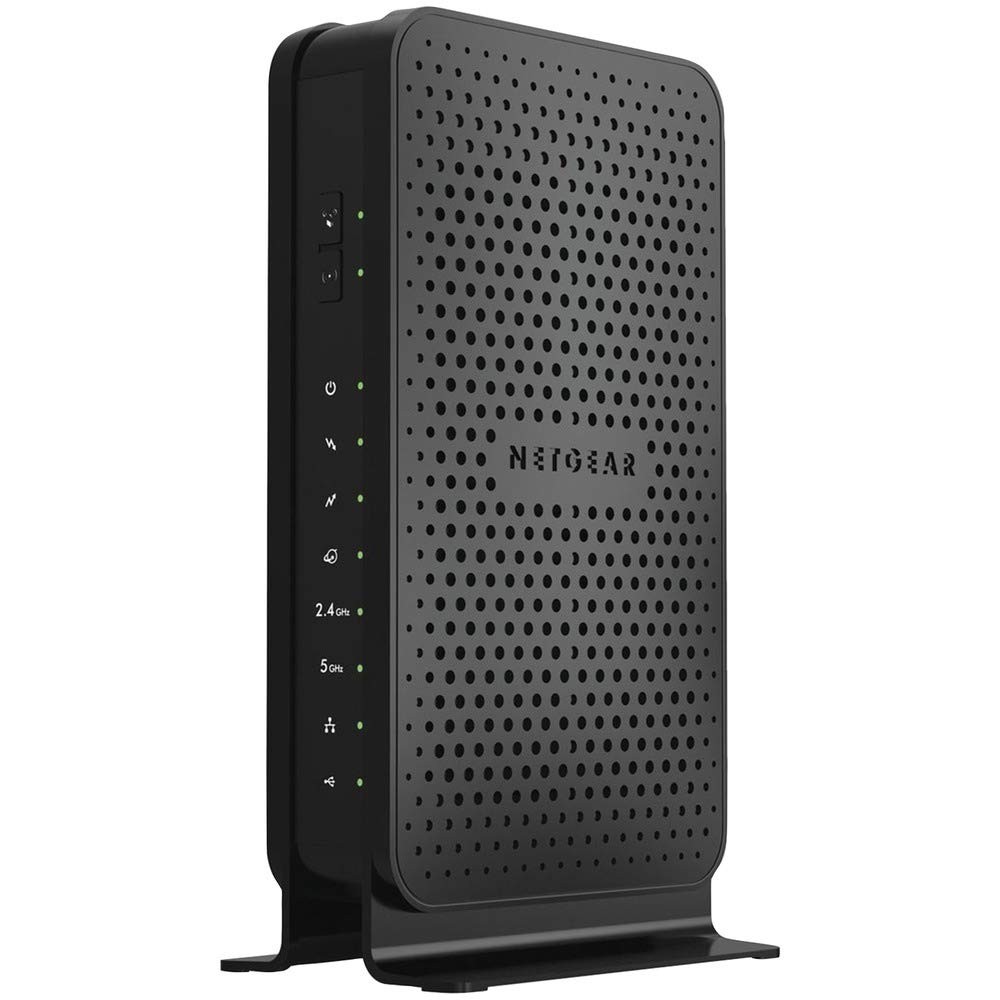 NETGEAR C3700-100NAR DOCSIS 3.0 WiFi Cable Modem Router N600 8x4 for Xfinity