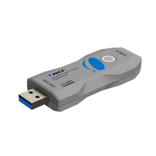 OREI 4K HDMI Video Capture Card – USB 3.0, 4K@60Hz, HDR10, VRR, UVC/UAC