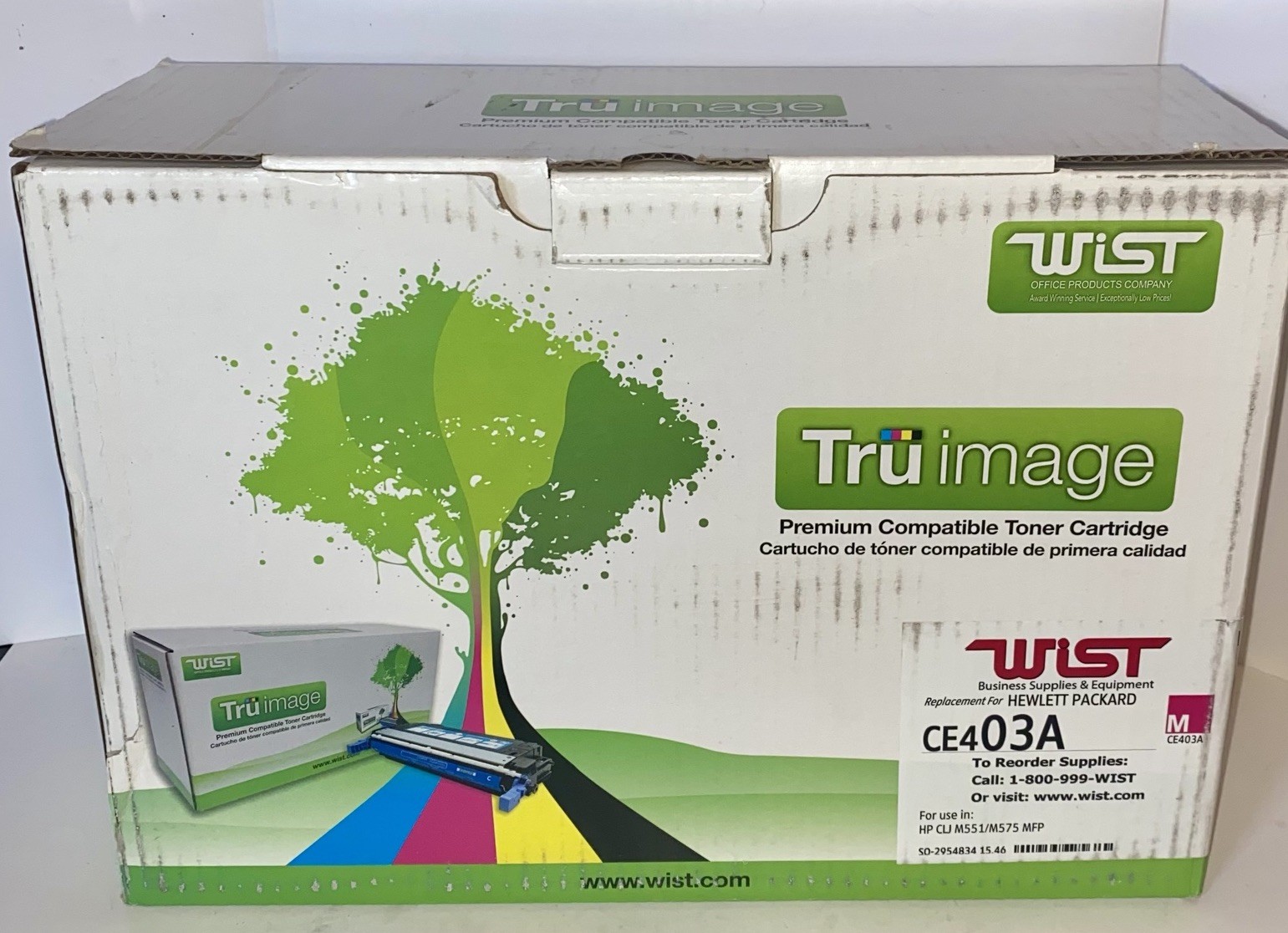 Magenta CE403A 507A Toner Cartridge For HP LaserJet Enterprise 500 M551 M575,NEW
