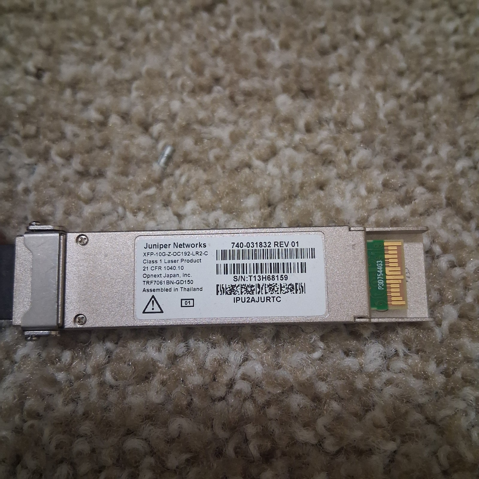 Juniper XFP-10G-Z-OC192-LR2-C XFP-10G-Z-OC192-LR2 740-031832.