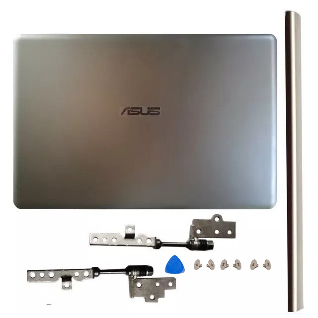 1PCS New for Asus VivoBook S510 X510 510U 15.6"Gold LCD Back Cover+Hinges+Hinge