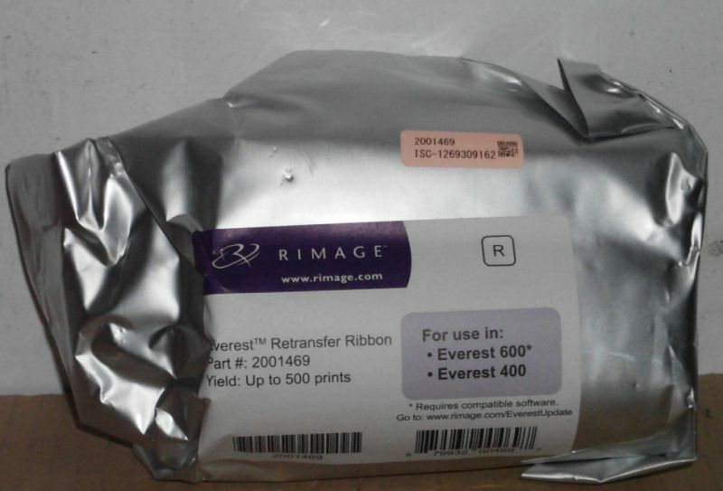 Rimage Everest 600 400 Retransfer Ribbon Ribbon for 500 Prints 2001469