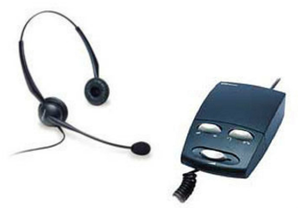 Jabra GN2125NC 01-0247 Headset with GN8000 GnNetcom Amplifier 