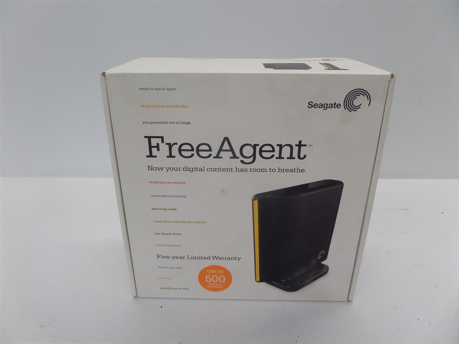 Seagate FreeAgent 9NF2AL-570 500GB Desktop USB Hard Drive