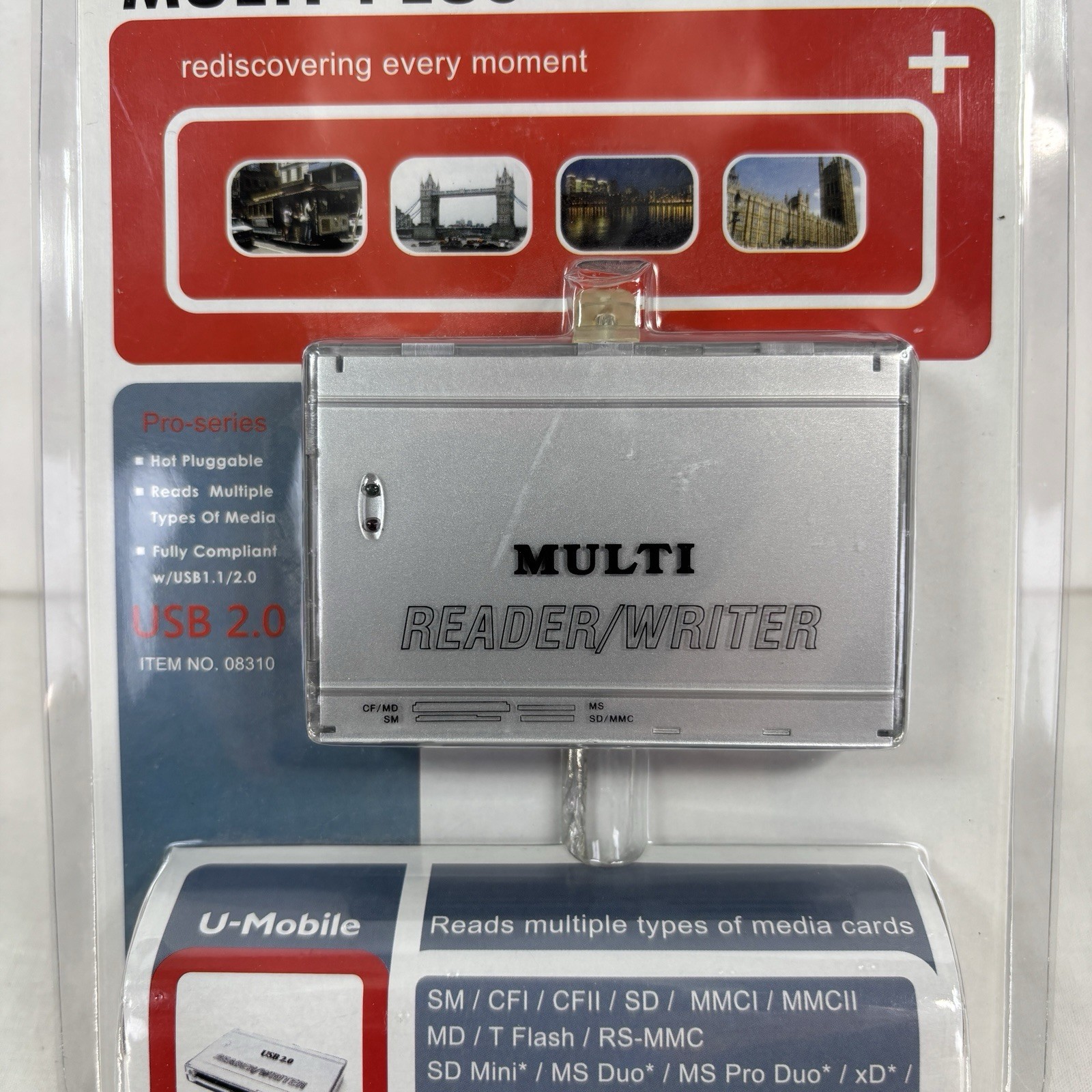 Inland  Multiple Card Reader / WRITER - ITEM No. 08310 - BRAND NEW