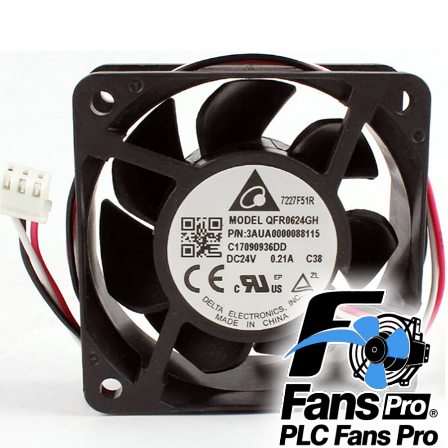 1PCS Brand New DELTA QFR0624GH DC24V 0.21A 3AUA0000088115 Inverter Cooling Fan