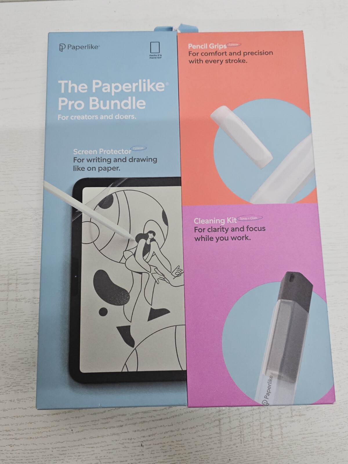 🔥NEW SEALED🔥 The Paperlike Pro Bundle for Apple iPad Pro 11" & iPad Air 10.9"