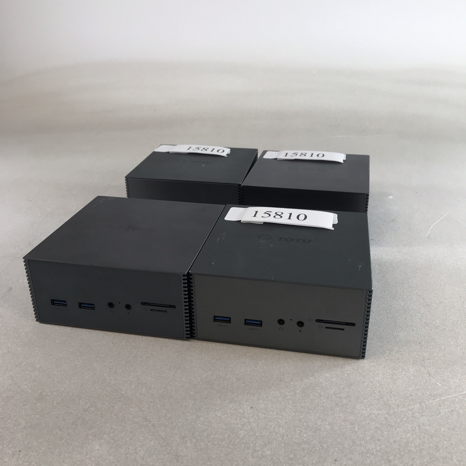 Lor of 4 TOTU TT-DC002A USB C 4K Triple Display Universal Docking Station *USED*