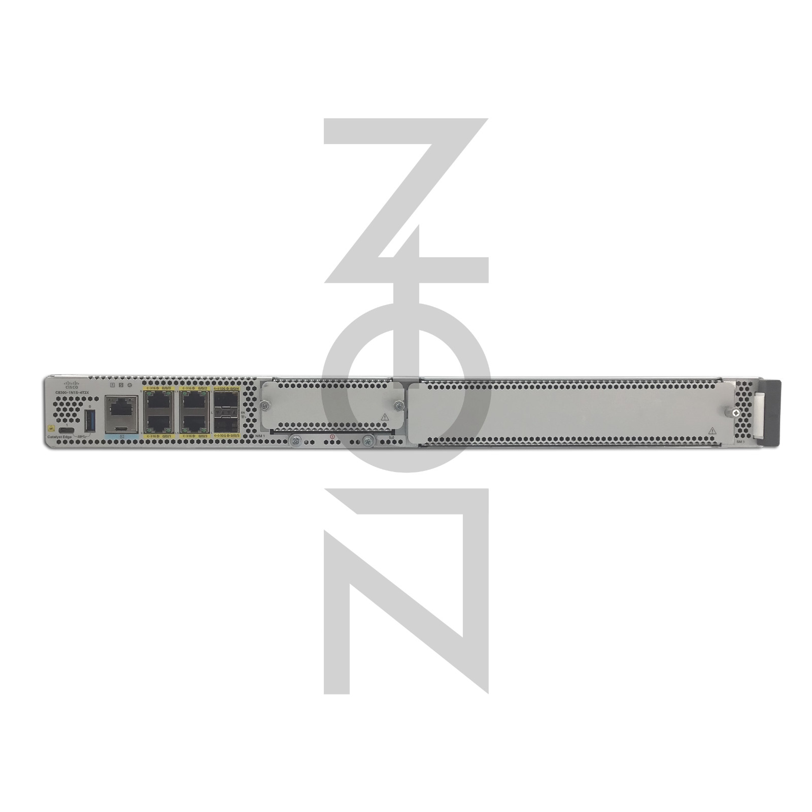 Cisco C8300-1N1S-4T2X Catalyst 8300 Series w/ 16G DRAM and 2x PWR-CC1-400WAC