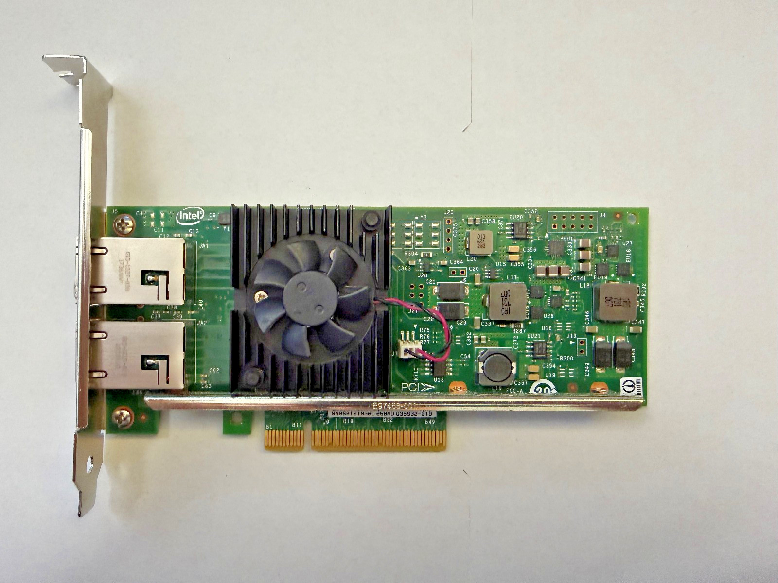 Genuine Dell/Intel X540-T2 Dual Port 10GbE Converged Network Adapter K7H46 3DFV8