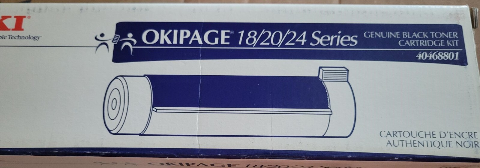FOUR Oki Okipage 18/20 /24 Series - Type 7 Black Toner Cartridges - 40468801