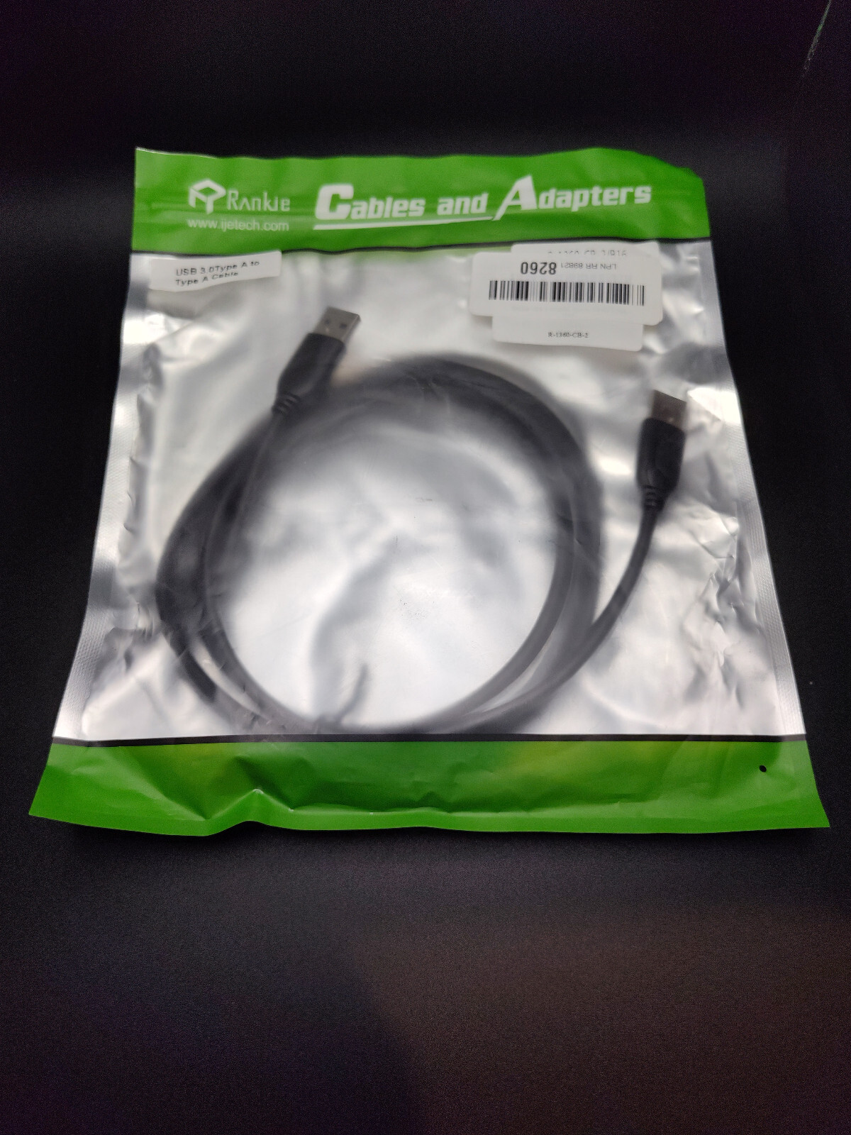 Rankie USB 3.0 Cable, Type A Male to Type A Male, 1-Pack 6 Feet