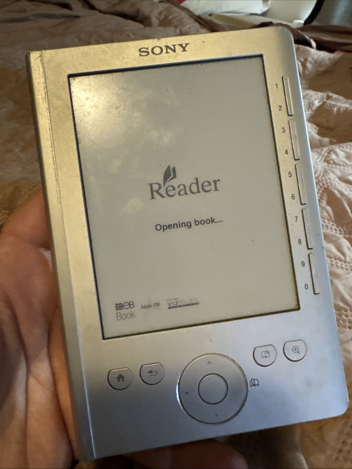 Sony Pocket Edition PRS-300 500MB, 5in - Silver *UNTESTED