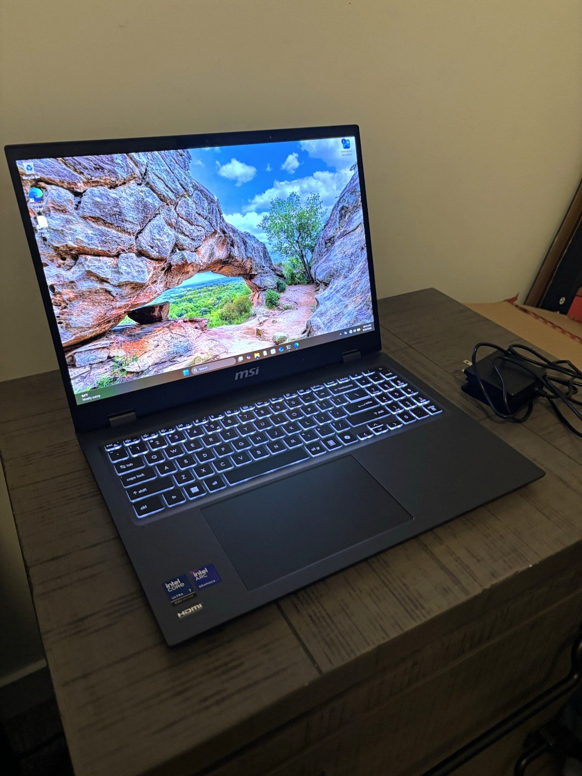 MSI Prestige 16 AI+ Evo Laptop Intel Core Ultra 7 256V 16GB DDR5 RAM 1TB SSD 