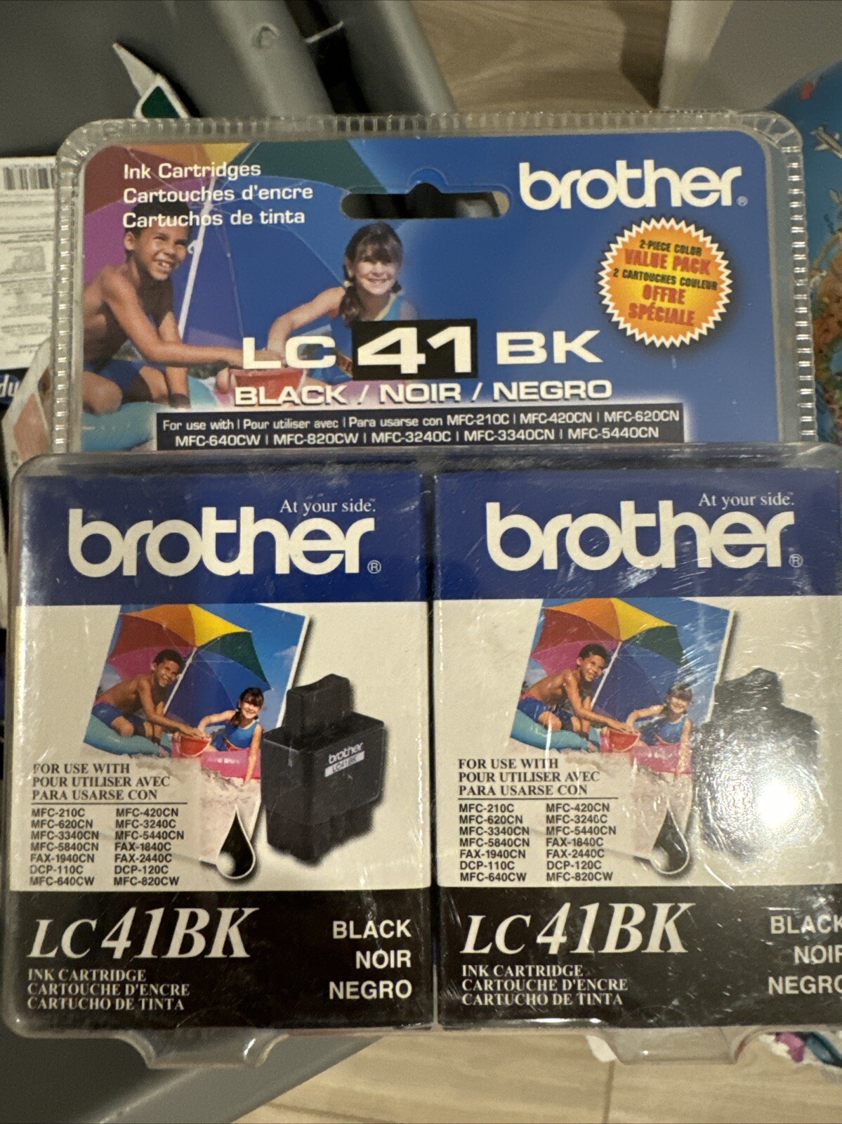 Brother LC41BK Black MFC-210C,420, 620N,640CW (C11)