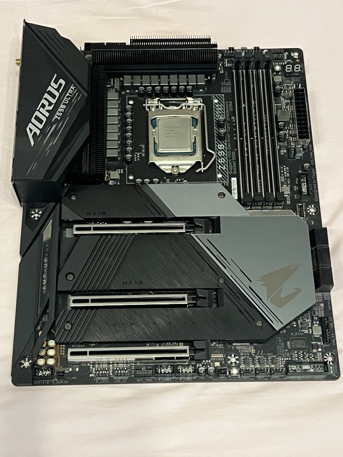 GIGABYTE Z590 AORUS ULTRA ATX LGA1200 Motherboard w/ Core i7-11700K