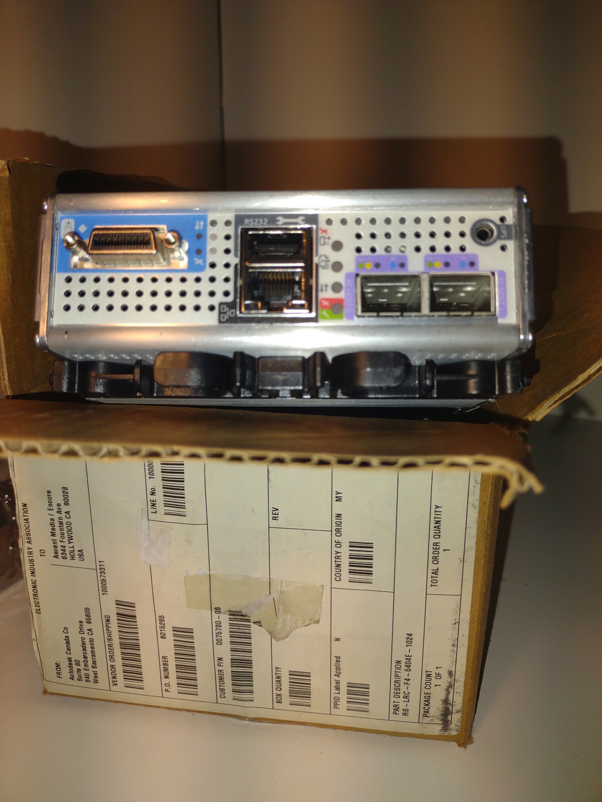 Xyratex F5404E SAN Storage 48 Bay 4Gb Fiber Channel FC Raid Controller 75780-08