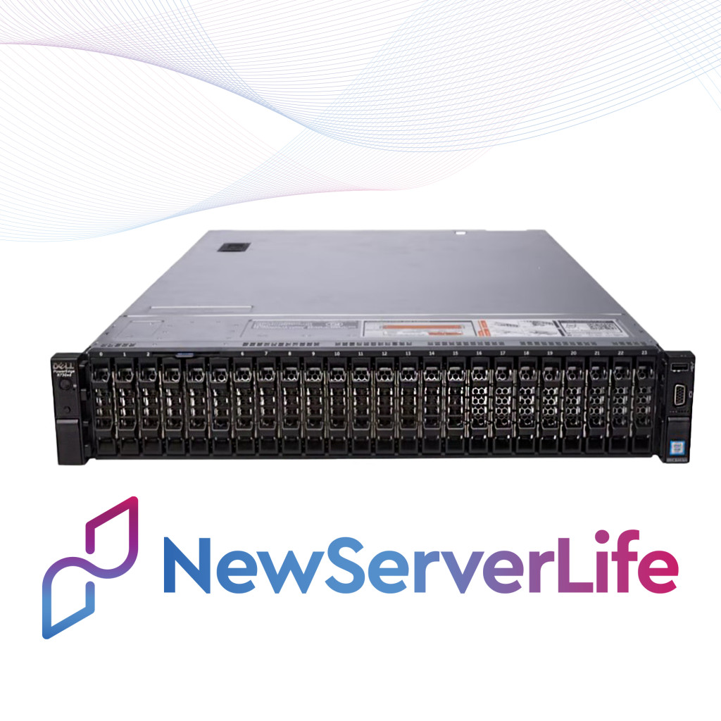DELL PowerEdge R730XD Server 2x E5-2680v4 2.4GHz =28 Cores 64GB H730 4xRJ45
