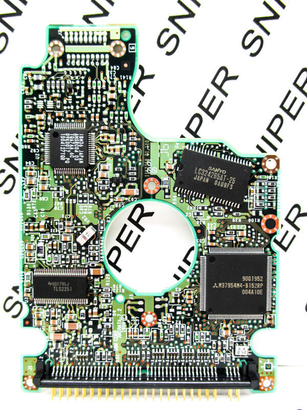 PCB - IBM Travelstar 6GB DARA-206000 IDE 31L9876 Laptop F42375 2.5" Hard Drive