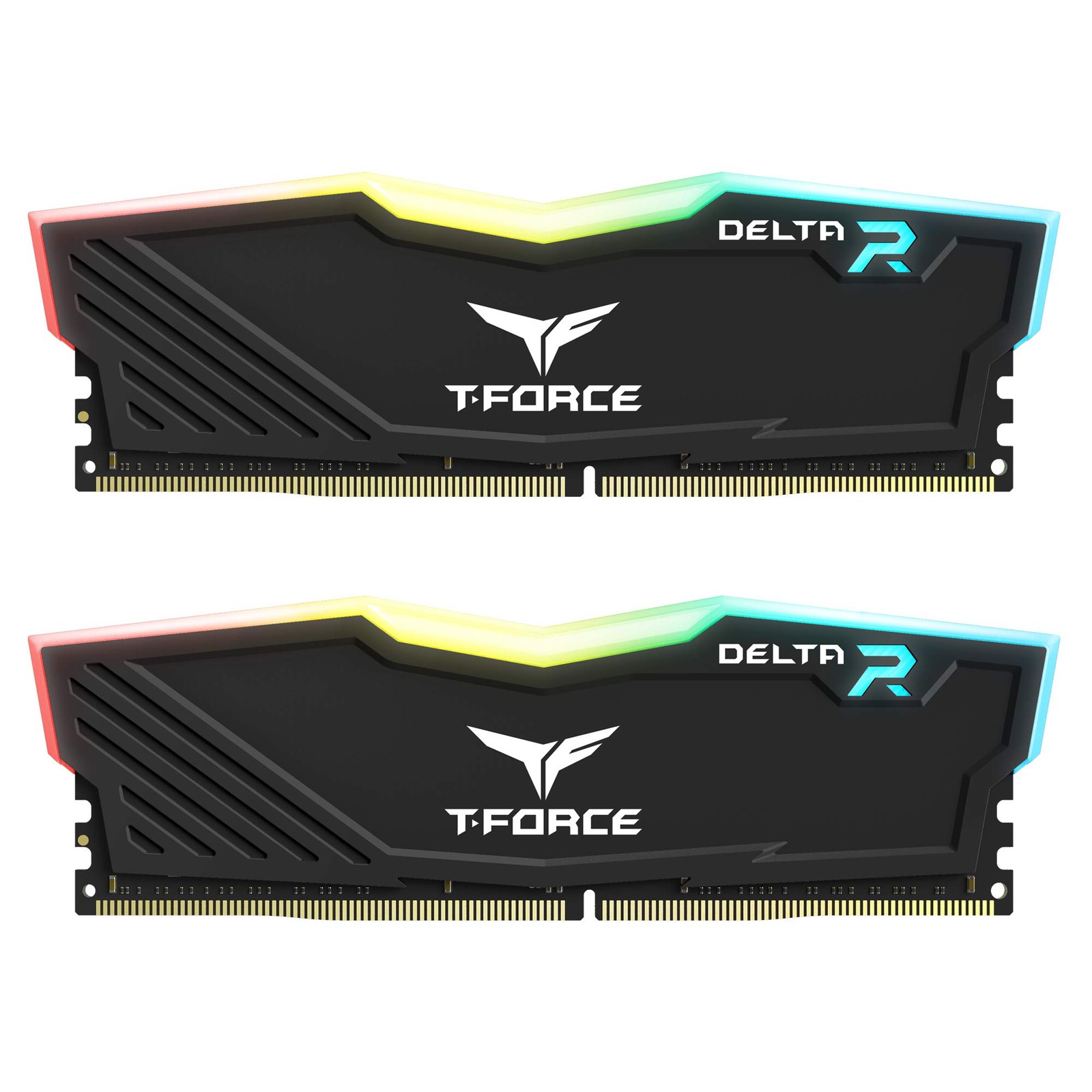 TEAMGROUP T-Force Delta RGB DDR4 32GB (2x16GB) 3200MHz (2x16GB), Black