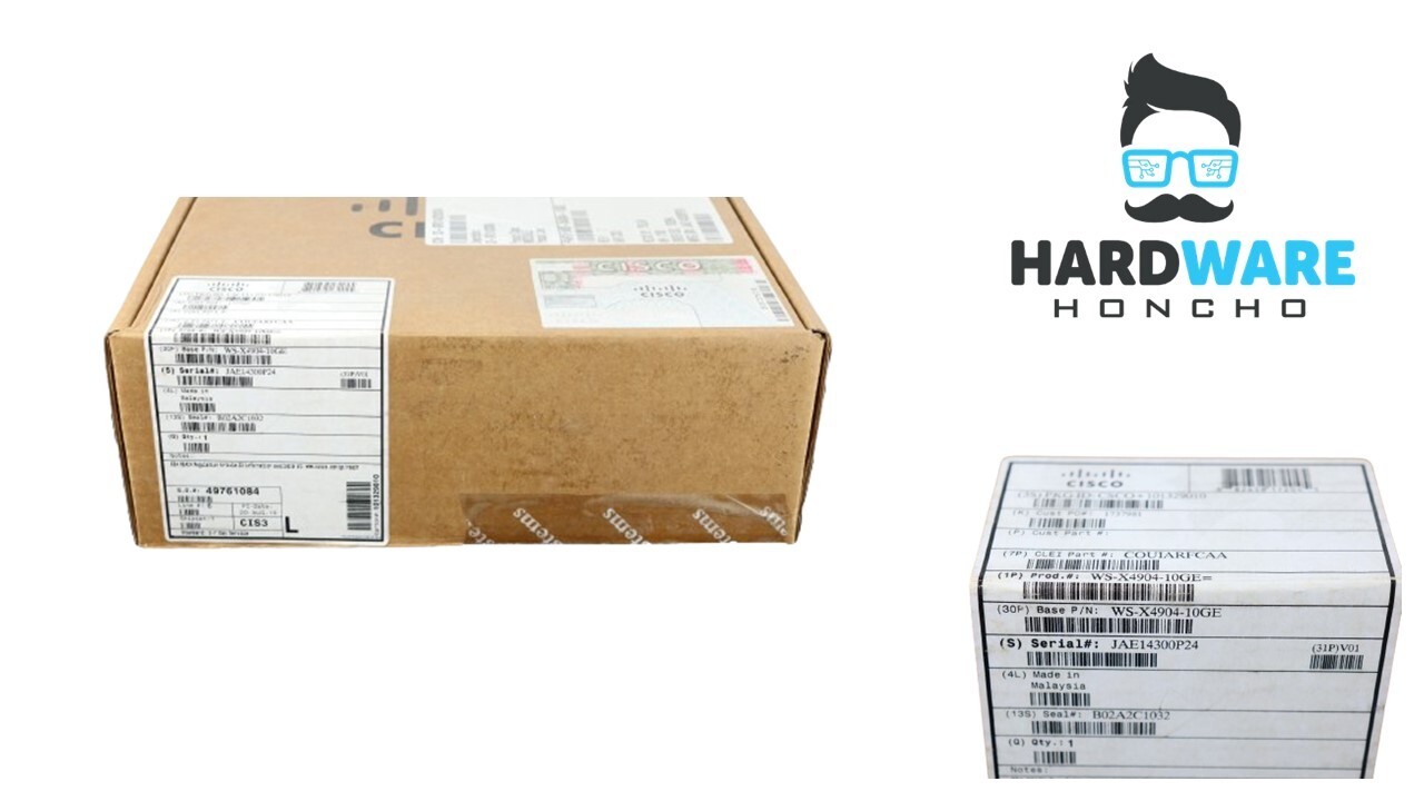 Cisco WS-X4904-10GE  4-Port Wire Speed 10G Ethernet X2 Expansion Module
