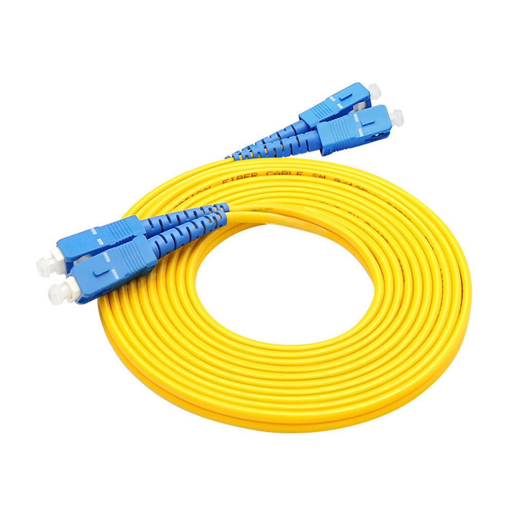 10Pcs 3 M SC-SC Duplex 9/125 Singlemode Fiber Optic Cable Patch Cord Wholesale