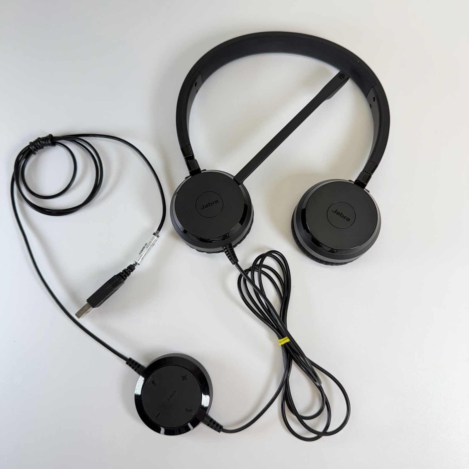 Jabra HSC016 USB Stereo Headset w/ Passive Noise Cancellation