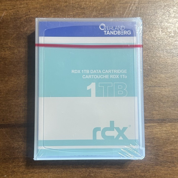 Overland Tandberg RDX 1TB Removable Data Cartridge Media 8586-RDX