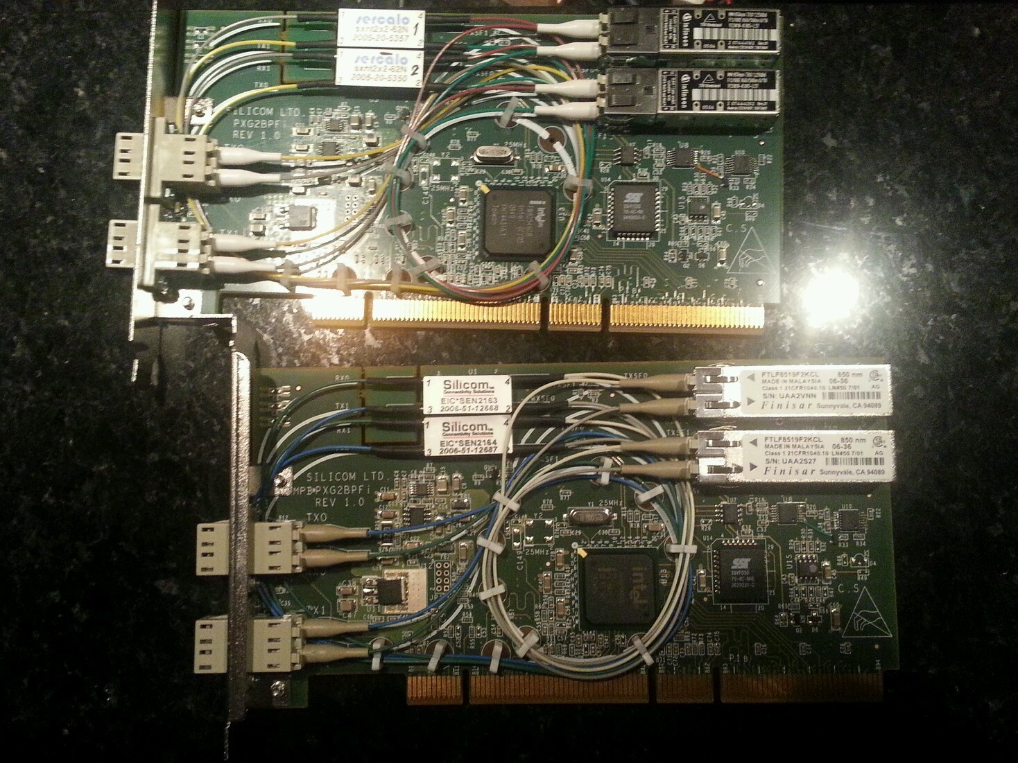 Silicom PXG2BPFi / Riverbed CMP-00062 Dual Fiber Bypass