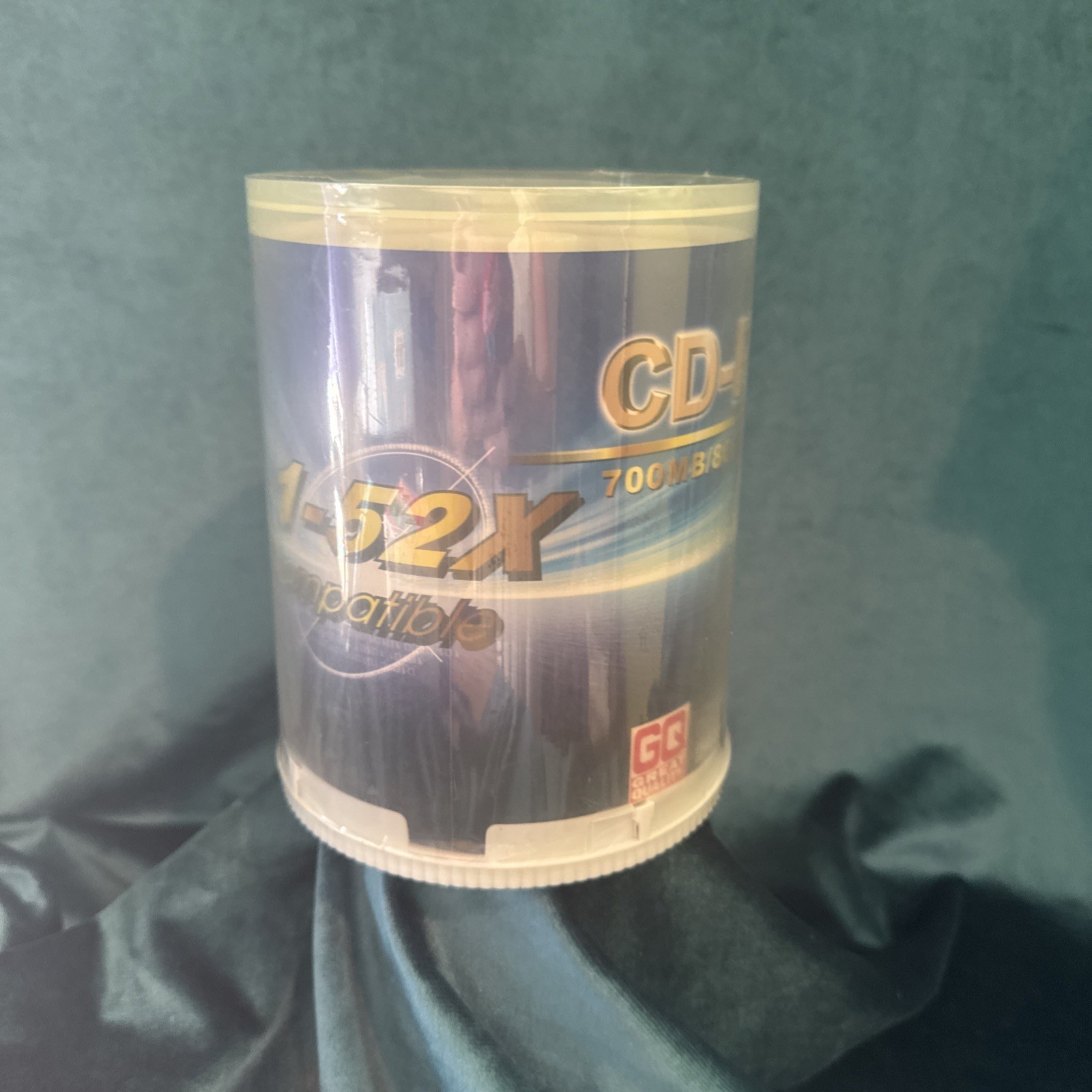 NEW Great Quality GQ, CD-R 52 x CD-Recordable DISC 700 MB, 80 Min, 100 Pack  
