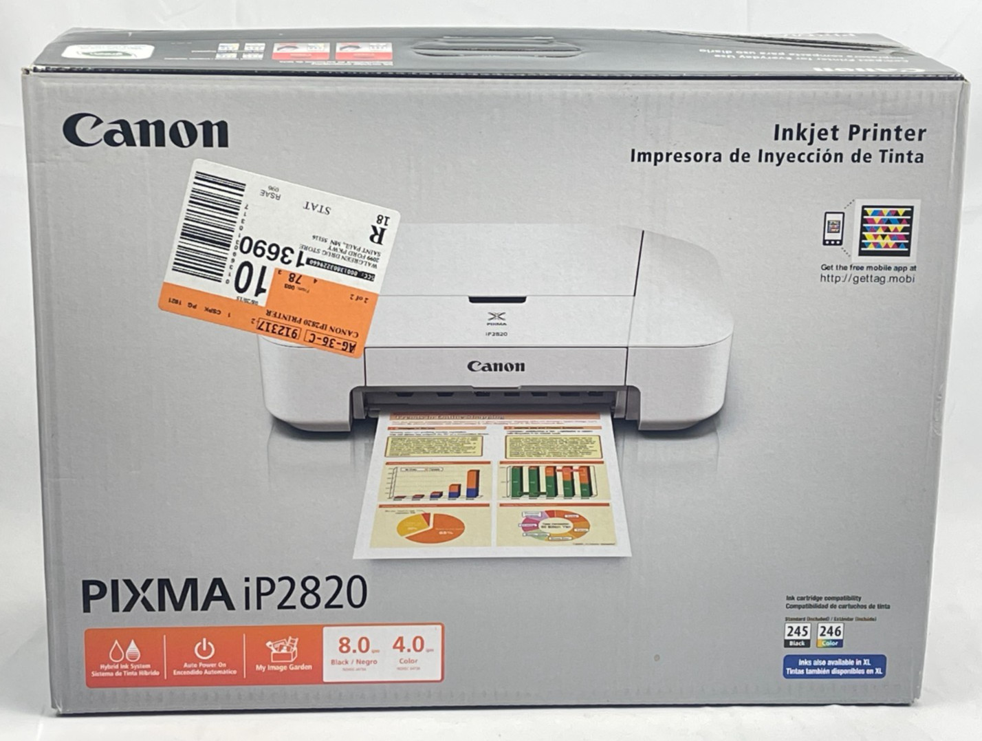 Canon iP2820 Digital Photo Inkjet Printer - BRAND NEW