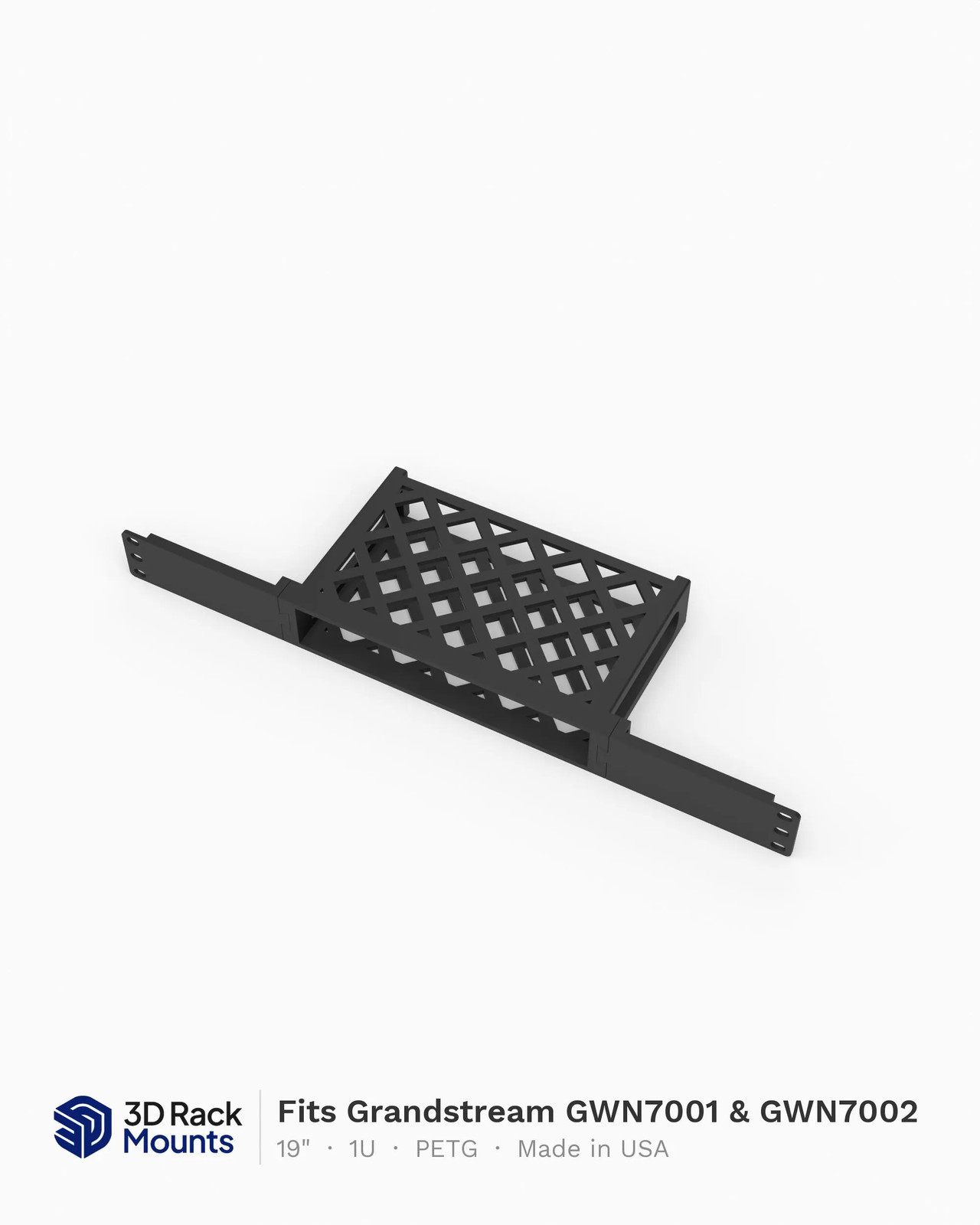 19" Grandstream GWN7001 & GWN7002 Router Rack Mount - 1U