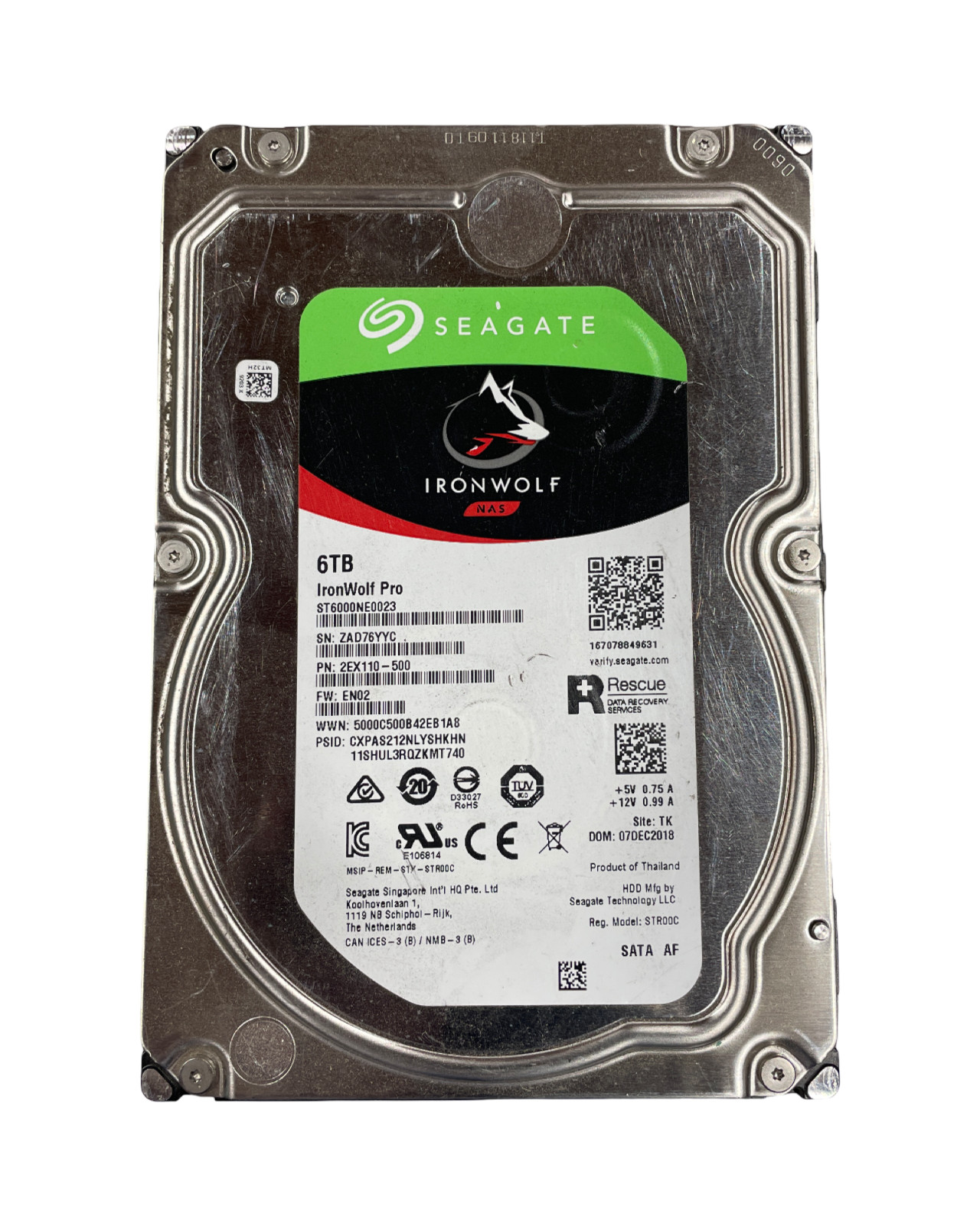 Seagate IronWolf Pro ST600NE0023 6TB 3.5" HDD #21